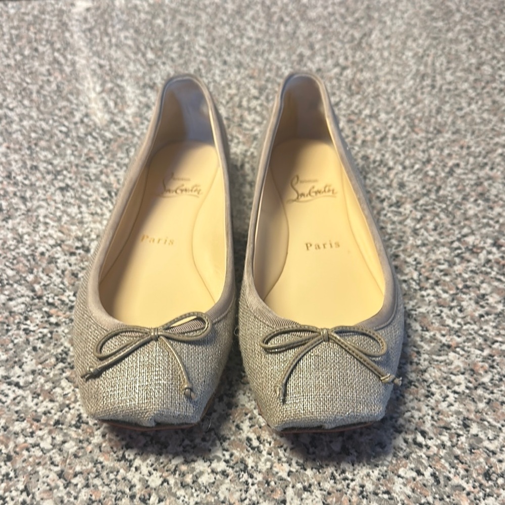 Christian Louboutin Ballet Flats Like New
